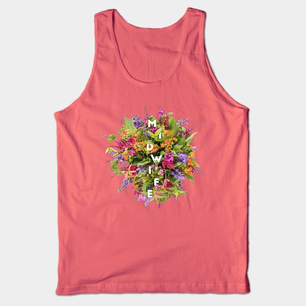 Midwife's Bouquet Tank Top by midwifesmarket